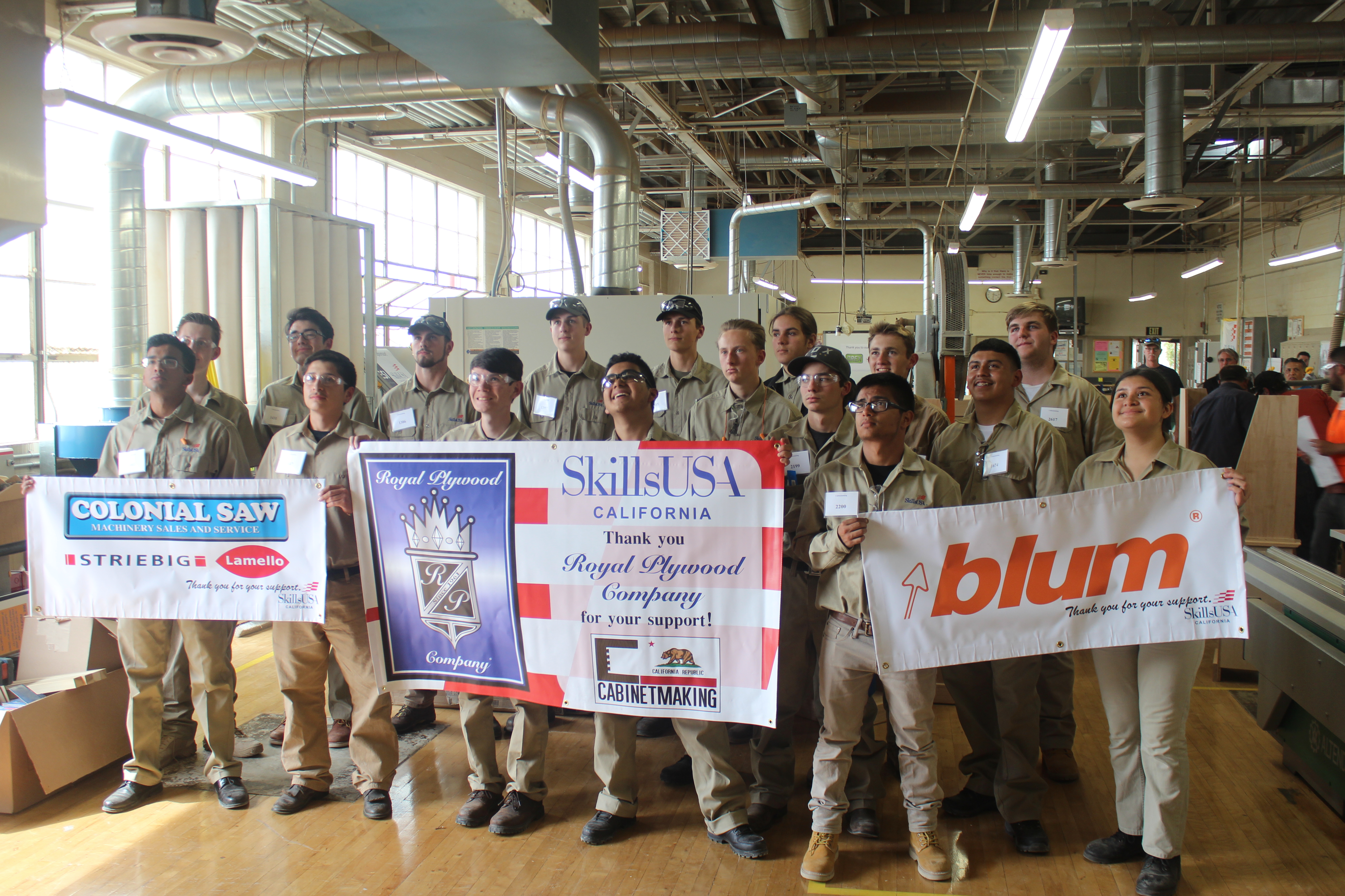 Students compete in first live SkillsUSA Cabinetmaking contest since 2019
