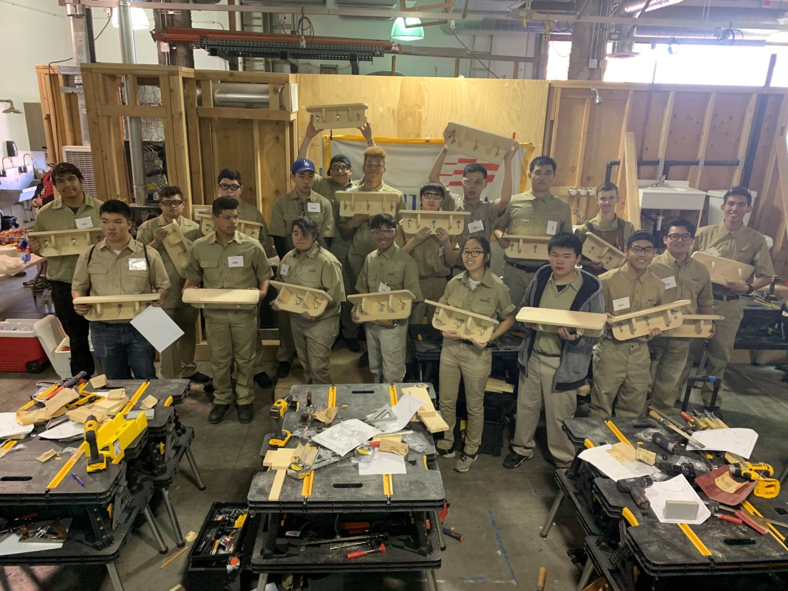 Woodworking Students Compete in SkillsUSA California Regional Contests